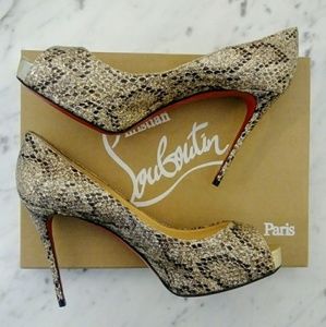 🆕 Christian Louboutin - New Very Prive Heels 8.5